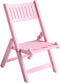 hejhncii Foldable Chair Shape Phone Holder for Desk Portable Travel Accessories Desktop Phone