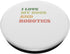 I Love My Dogs And Robotics Fun Mens Womens Kids Stem Tee PopSockets Standard PopGrip