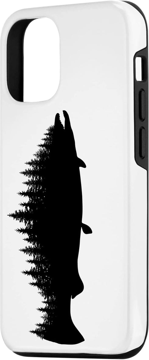 Northern Outdoors Salmon Collection 12/12 iPhone Pro Salmon Fishing Treeline King Salmon Fisherman Case