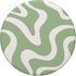 Matcha Green Retro Swirl 60s 70s Design PopSockets Standard PopGrip