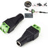 "DC Power Connector 15 Pairs 12V Male+Female 2.1x5.5MM Adapter for CCTV Camera and LED Strip Light"