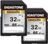 Gigastone 5-Years Data Recovery 32GB SD Card 2-Pack, Camera Pro, A1 V10 SDHC