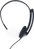 Verbatim Mono 3.5mm Headset with Microphone and in-Line Remote in Black