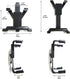 Car Truck GPS & Tablet Windshield Mount, Suction Cup Holder with Adjustable Bracket, Fits 7 Inch Garmin Devices