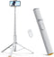 TODI 63" Phone Tripod, Extendable Selfie Stick with Wireless Remote and Phone Holder,