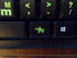 Spanish/English Keyboard Stickers with Fluorescent Inlays. Large Symbols Will Not Wear, Smudge or Fade. for All Laptop and Desktop Keyboards. Free Pocket Magnifier. by Sovereign GA