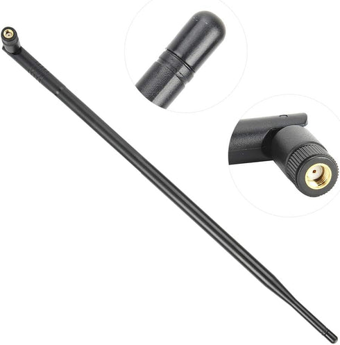 12DBi Antenna, 2.4G/5G Dual Band High Gain Long Range Antenna with RP SMA Connector for Network Routers