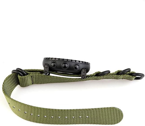 Watch Bands Compatible with Suunto Core, Military Woven Nylon Replacement Wrist Straps with Black Metal Buckle