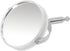 Microscope Plane Concave Reflector, 360 Degree Rotation Light Gathering for Experiments - Metal Bracket