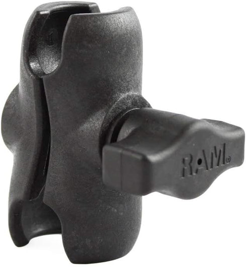 RAM Mounts RAP-B-201U-A Composite Double Socket Arm - Short Arm for B Size 1" Ball Components