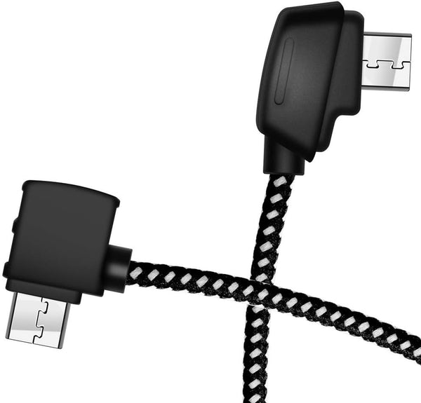 Hanatora 8.14 Inch Micro AB to Standard Micro USB Remote Controller Cable for DJI Mavic Mini, Mini SE, Mavic 2 Pro/Zoom
