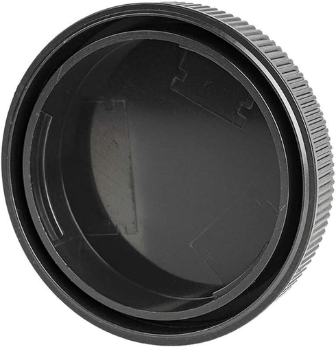 Camera Body Cap & Rear Lens Cap Cover for Canon EOS R100 R10 R8 R50 R3 R5 R6 RP kit RF Mount Lens (2 Pack)