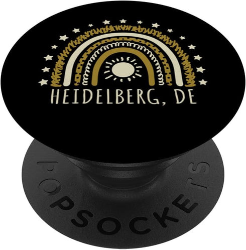 Heidelberg DE Deutschland Germany Nice Rainbow Design PopSockets Standard PopGrip for Phone Accessories