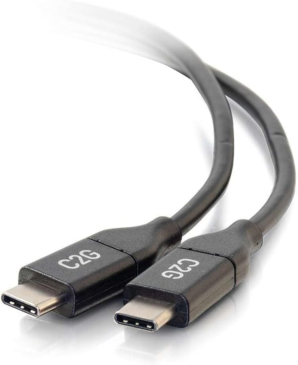 C2G 10FT USB C Charging Cable for iPhone 15/15 Pro, Samsung, Google, Fast Charging Compatible, USB C to C