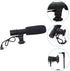 KONTONTY 1pc Interview Microphone for Camera Camcorder and Phone Lightweight Design Compatible Devices for Vloggers
