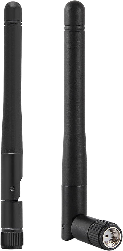 DORHEA 2Pcs Dual Band 3dBi WiFi Antenna 2.4GHz 5GHz 5.8GHz RP-SMA Male Bluetooth
