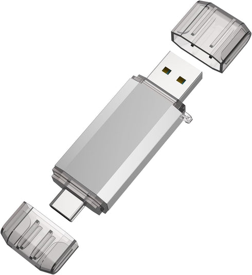 RAOYI 128GB USB C Flash Drive, 2 in 1 USB 3.0 Type C