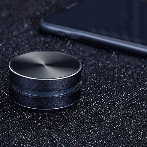 Bluetooth Mini Speaker Bone Conduction Portable Wireless Speaker Stereo Bass Sound Creative Portable Speaker Mini Size Music Player for Home,Outdoor,Travel (Black)