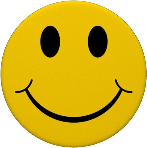 Vintage Retro Classic 70s Yellow Happy Face PopSockets Standard PopGrip