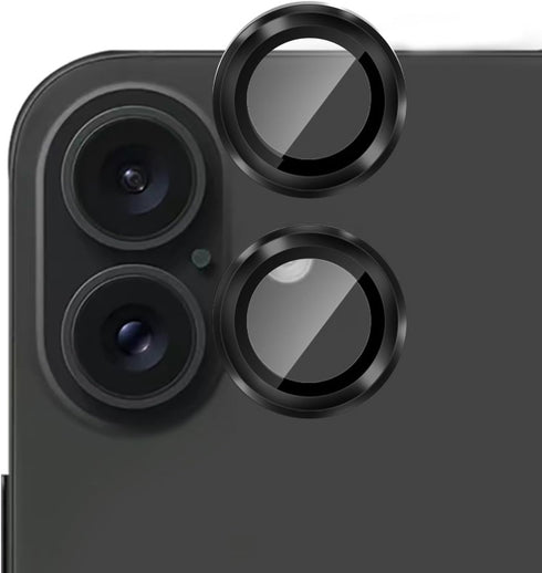TENOC Camera Lens Protector for iPhone 16 & iPhone 16 Plus, 9H