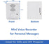 XLW 16 Minutes Voice Recorder for Stuffed Animals,Voice Box for Recordable Presents Button Sound Box for Crafters