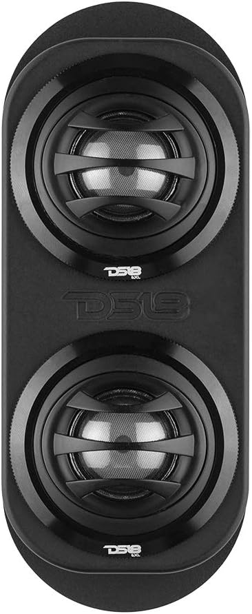 DS18 EN2T High-Density Abs Universal Enclosure Speaker Pillar Pod for 1" Dome Tweeters - Easy to Install