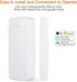 Smart Door&Window Sensor Alarm Compatible with and Google Home Tuya 45m 2.4g Control by app for Home Security