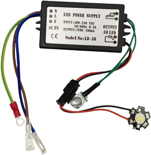 5W LED Light Microscope Power Supply Light Source with Built-in Dimming Power Module