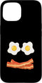 Bacon And Eggs Lover Gift Bacon And Eggs Funny Breakfast Humor Bacon And Eggs Case for iPhone