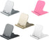 AIFUDA 5 Pcs Foldable Cell Phone Stands, Portable Phone Holder Universal Cellphone Desktop