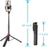 NEWYIHOKJ 66" 66 Tripod for iPhone & Camera, Portable Phone Tripod with Rechargeable Remote Control and Rotate Phone