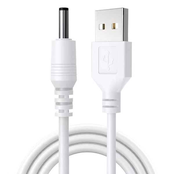 USB to 3.5 x 1.35mm Plug Barrel Jack 5V DC Power Supply