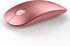 Bluetooth Wireless Mouse, Dual Connectivity, Quiet Click, Portable Cordless Mouse for Mac and Laptop