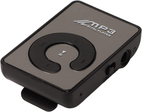 MP3 Player, Mini Music Player with Memory Card Slot, Portable HiFi Music Player, Back Clip Design, Lightweight, Ideal