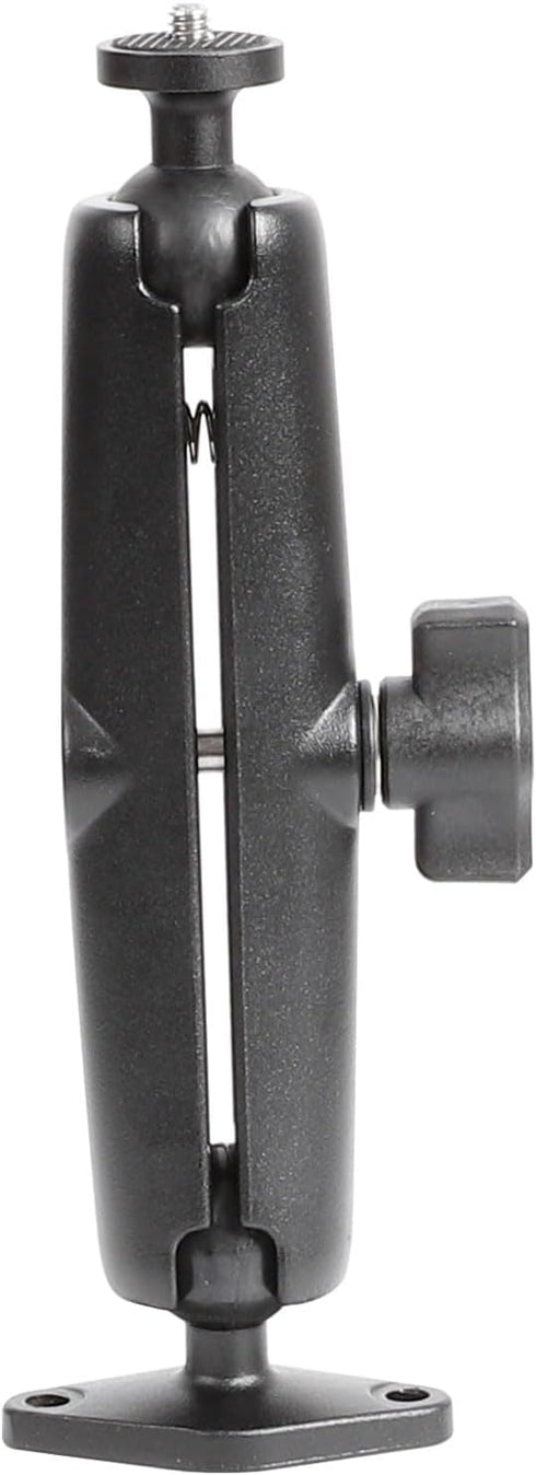 xik Heavy Duty 1/4"-20 Thread Mount: 5.91 inch Aluminum Long Arm with Double