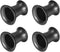 uxcell 4Pcs 65mm x 74mm Speaker Port Tube, Subwoofer Bass Reflex Tube Vent