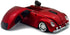 TDRTECH Wireless Mouse, Cool Sports Car Shaped 2.4GHz Optical Gaming Mouse for PC and Laptop, Red