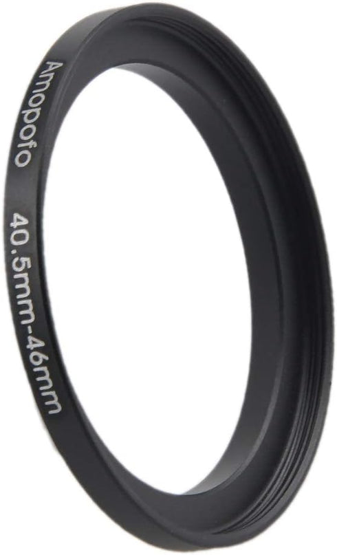 40.5mm to 46mm Step Up Ring Filter Adapter for UV, ND, CPL - Metal Step Up Ring