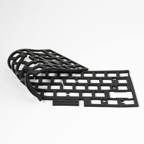 mintcaps 2 Pieces Set of Keyboard Sound Dampening Foam Silencer Pad for 68 Layout Mechanical Keyboard Switches