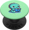 Cute Dinosaur Reading Book PopSockets Standard PopGrip