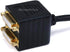 Monoprice Video Splitter - HDMI Male to 2X DVI-D Female, Gold Plated, Black