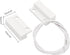 FOCMKEAS 2 MC-38 Magnetic Reed Switch Wired Surface Mount Normally Closed NC Contact Sensor Alarm Magnetic Door Switch