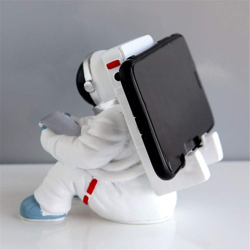 Creative Astronaut Phone Holder for Desk, Supporter for iPhone, iPad, Samsung Phone