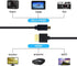 1FT-4FT, 4K@60Hz 3D 5 4, 7/6 Duttek Micro HDMI to HDMI Coiled Cable HDMI to Micro HDMI Adapter Cable Extreme Slim/Thin
