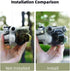 BTG Gimbal Protector Camera Lens Cover for DJI Mini 4 Pro Accessories