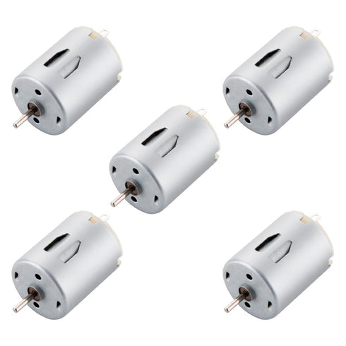 XYRSTOLR 5Pcs DC Motor 3-12V Motor Electric Motor 280 Motor Micro Mini Motor