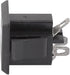 uxcell 5 Pcs AC 125V US Outlet Panel Mount Power Rewiring Socket, Black