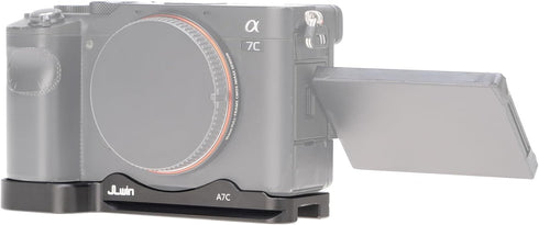 Quick Release Baseplate QR Plate Mount for Sony Alpha A7C ILCE-7C Mirrorless Camera, Arca-Swiss Tripod Compatible