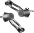 ThtRht 2 Pack 17mm Car Vent Clips Mount with Ball Head Joint Socket Adapter Air Vent Phone Mount Holder for MagSafe