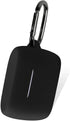 Geiomoo Silicone Carrying Case - Compatible with Jabra Elite 4 Active, Portable Scratch Shock Resistant Cover, Black-1